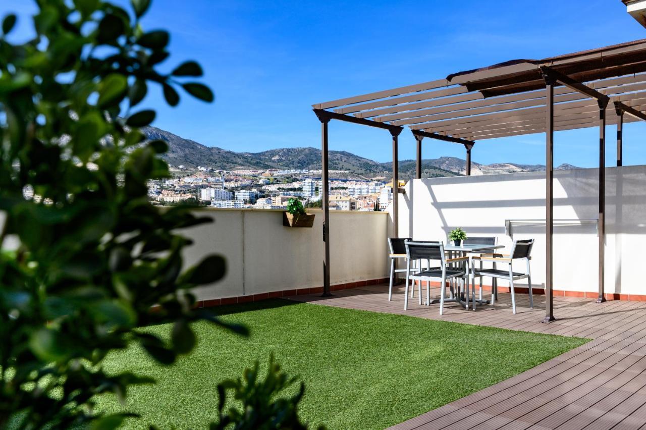 Apartamento Duplex Solarium Benalmadena Playa Buitenkant foto